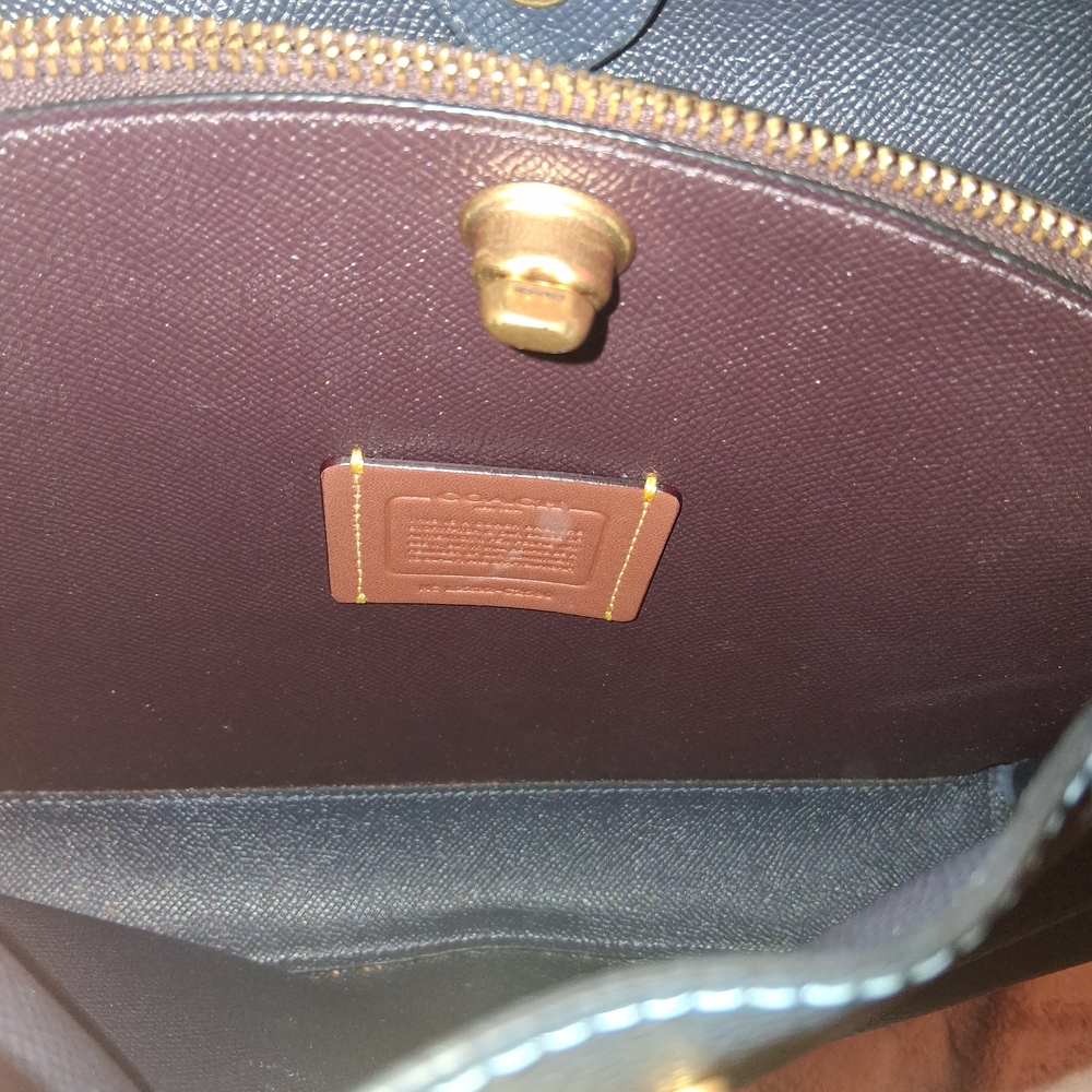 Coach Blue Crossbody Bag - Picture 3 of 10